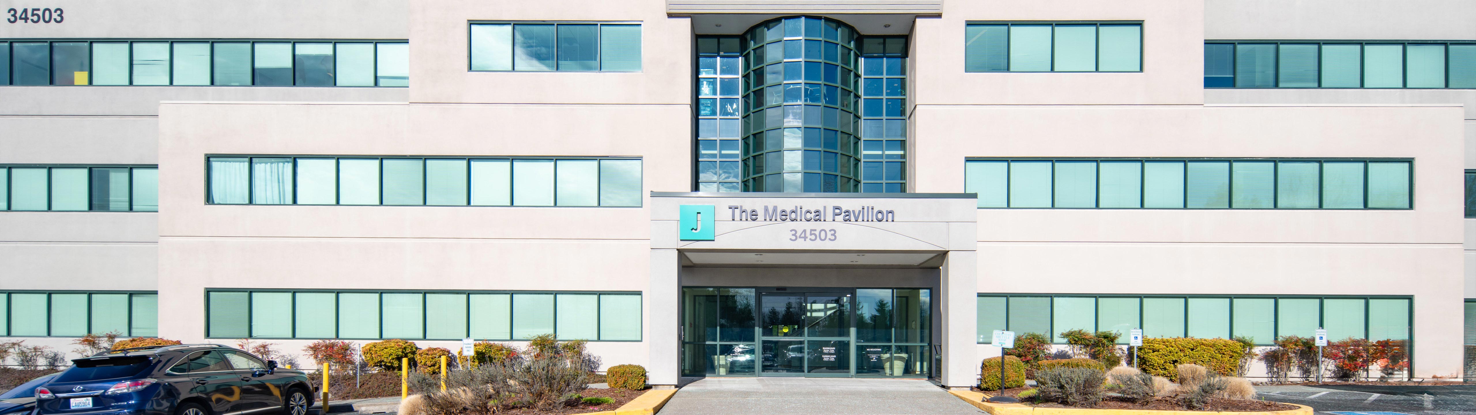 Exterior front view of Franciscan Plastic Surgery Associates at St. Francis