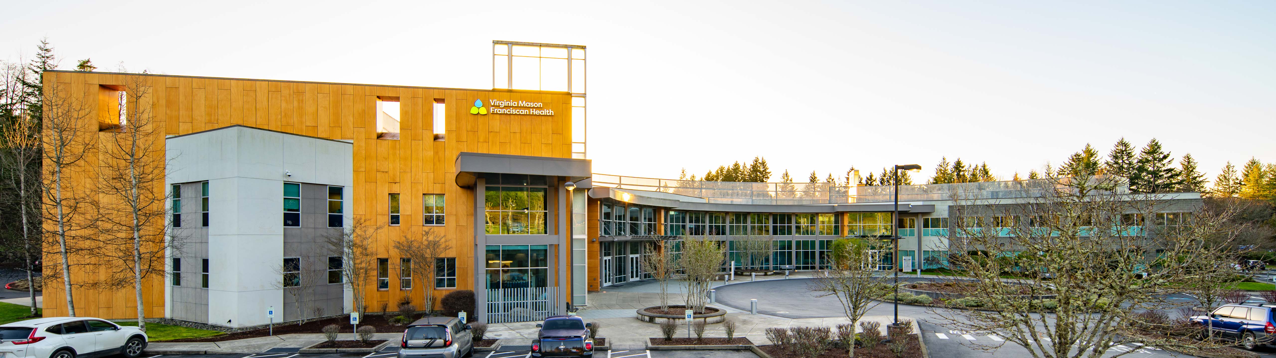 Exterior front view of Virginia Mason Franciscan Health Emergency & Urgent Care - Port Orchard
