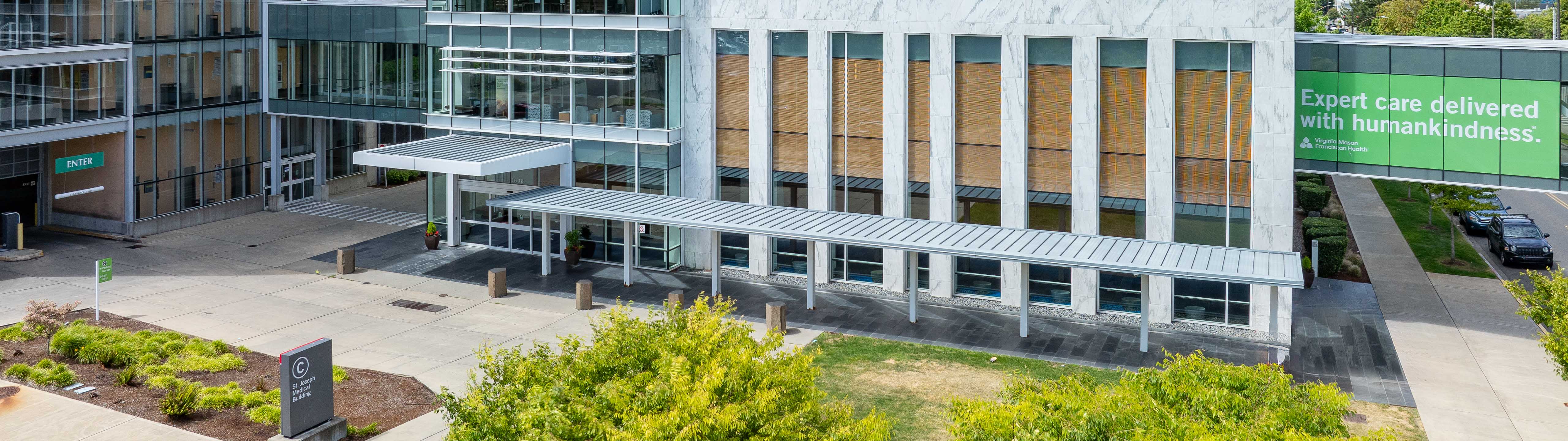 Exterior front view of Franciscan Orthopedic Associates at St. Joseph