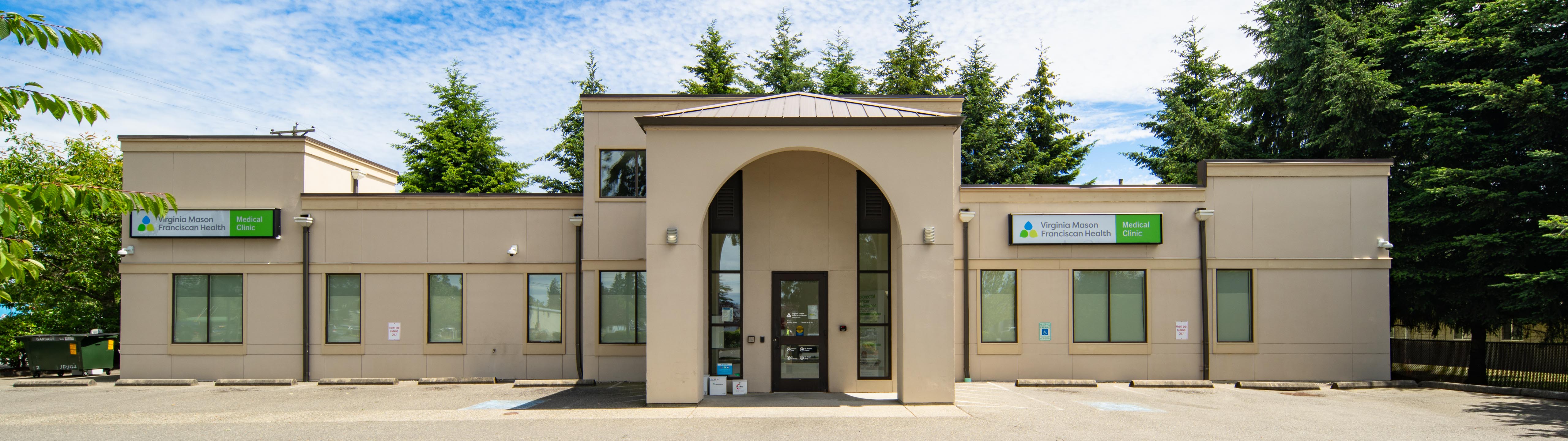 Exterior front view of Franciscan Medical Clinic - Spanaway